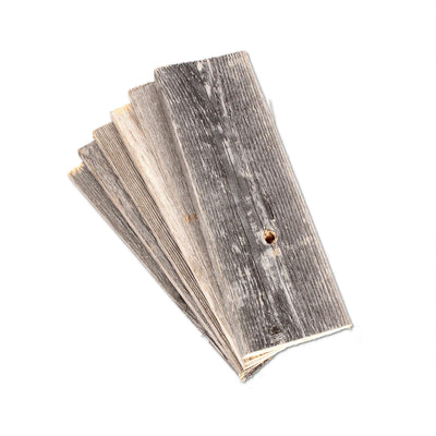 Reclaimed  Regular Wood Planks Bundle for DIY Projects | Wall Planks 0.5" (1/2") Thick | 3.5" Wide