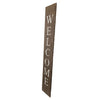 BarnwoodUSA Rustic Welcome Porch Sign | 5ft | Espresso