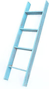 BarnwoodUSA rustic farmhouse blanket ladderWooden blanket ladder decorative idea
