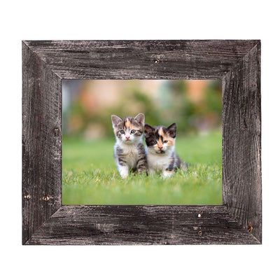 Rustic Farmhouse 3-Inch Picture Frame | Smoky Black