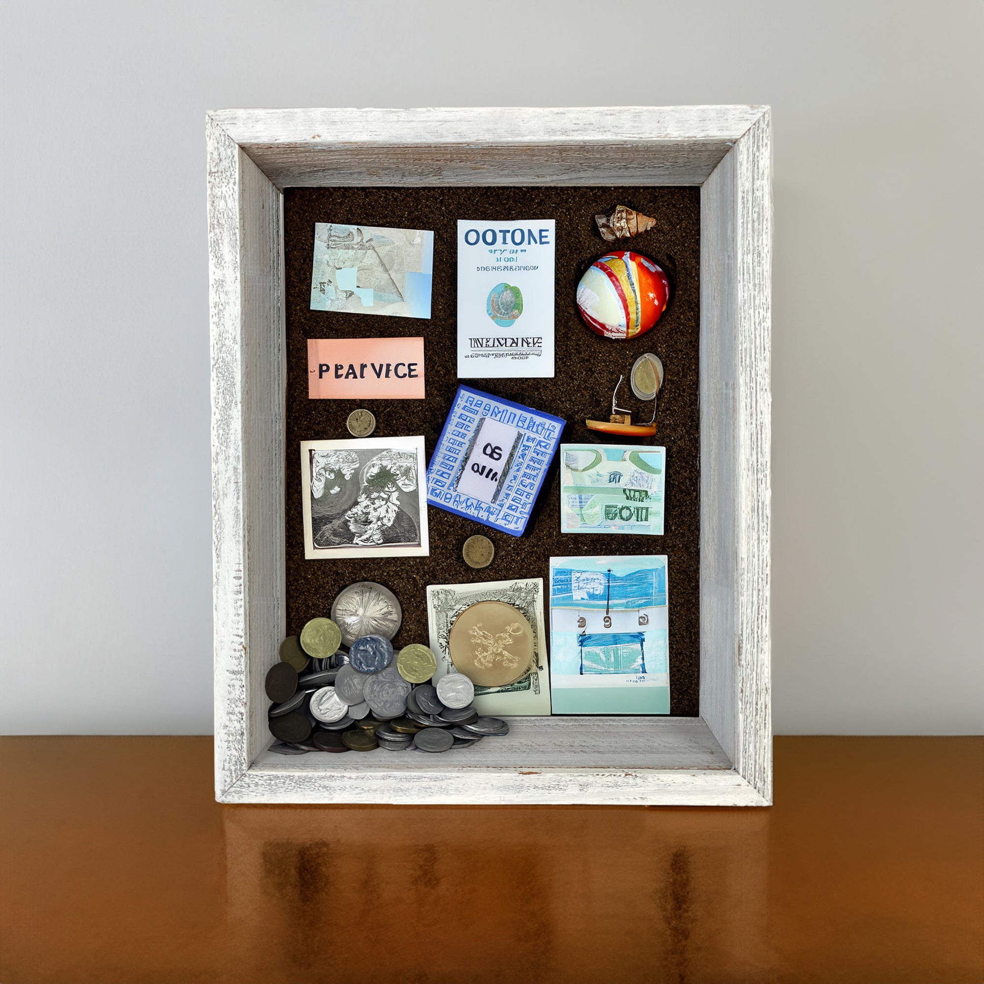 Rustic Farmhouse Shadow Box Picture Frame