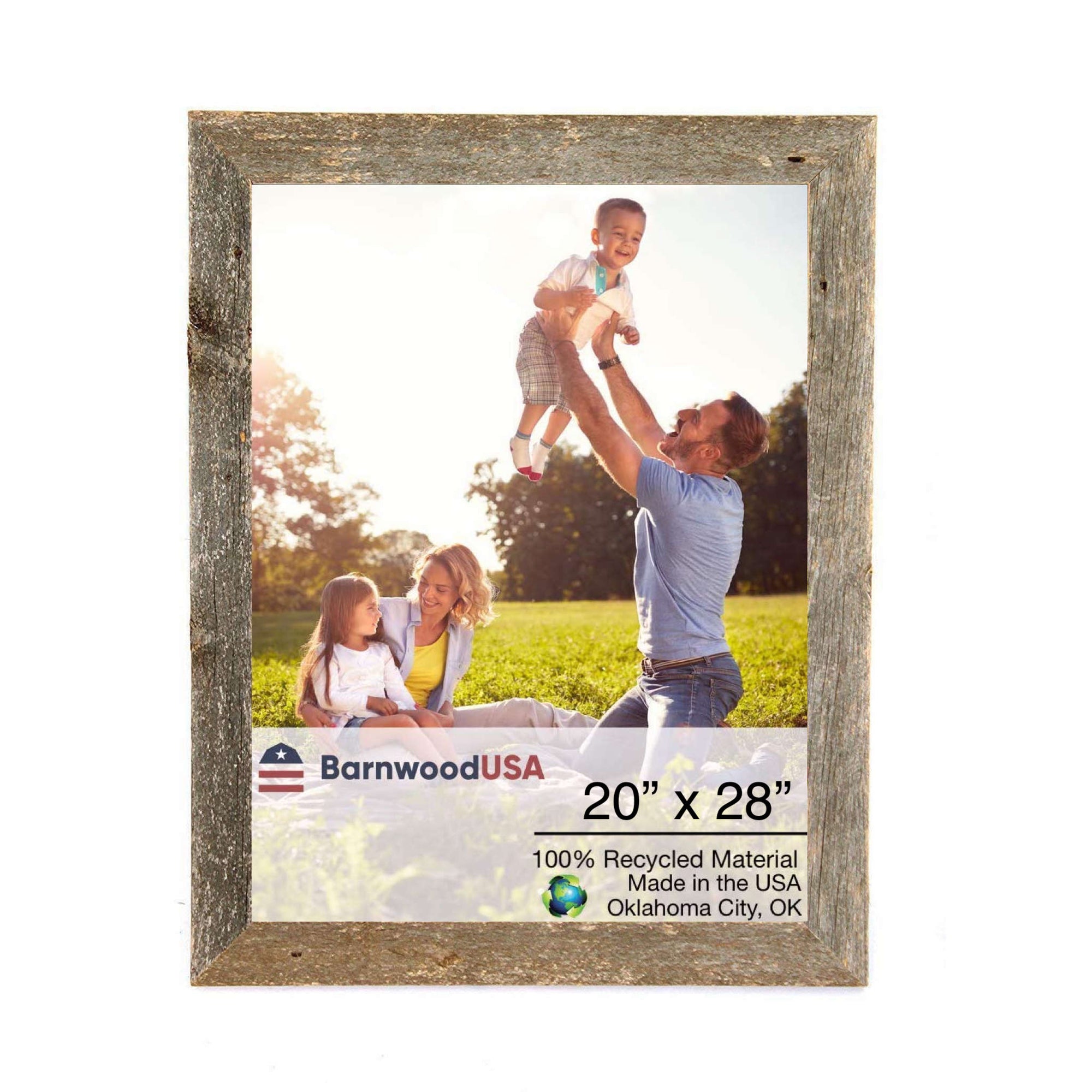 Rustic Farmhouse 1 1/2-Inch Picture Frame