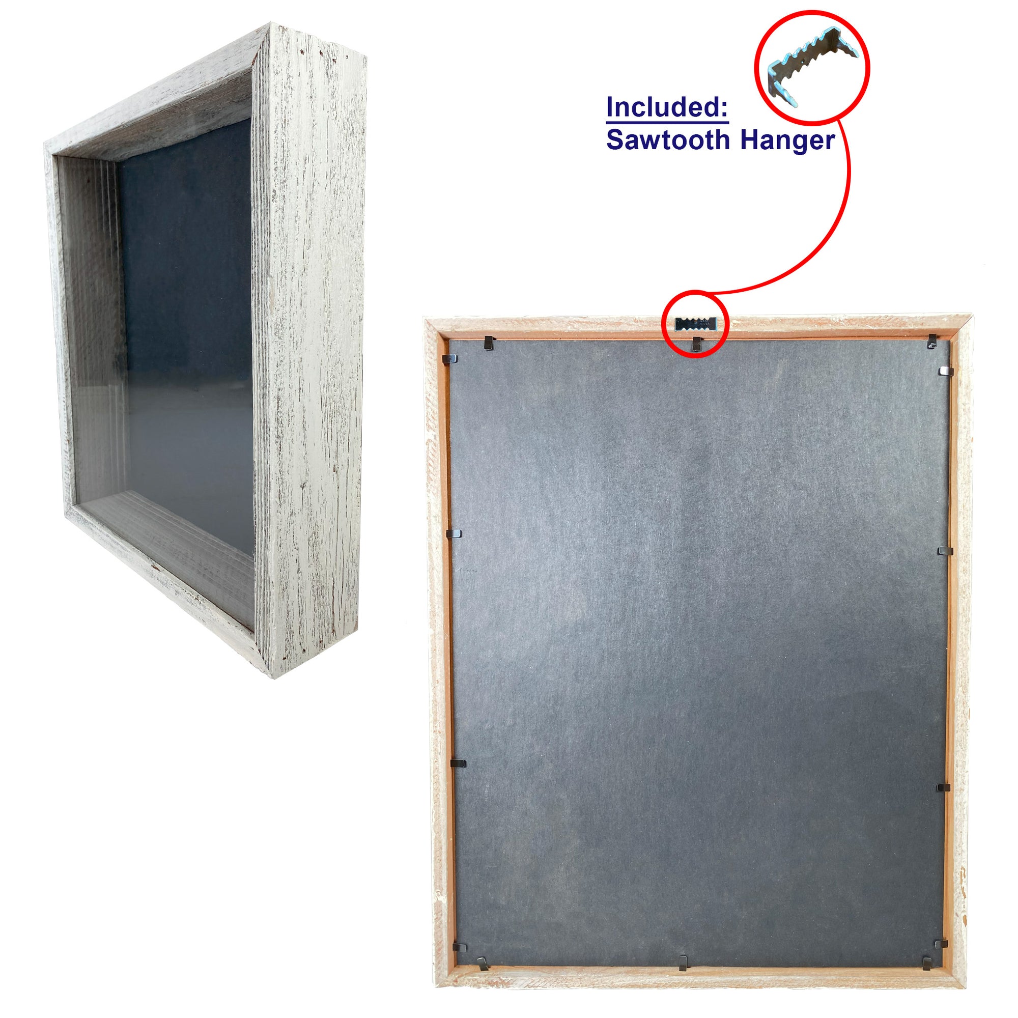 Rustic Farmhouse Shadow Box Picture Frame