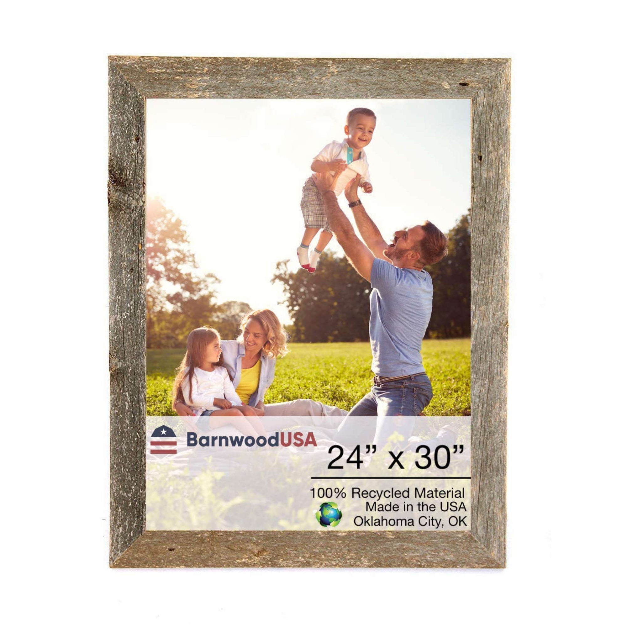 Rustic Farmhouse 1 1/2-Inch Picture Frame