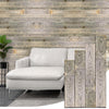 Rustic Barn Wood 3" Wall Panels | All Colors | Farmhouse Barnwood Planks