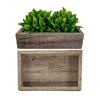 Rustic Wooden Box Best for Wood Flower Planter, Toilet Top Storage Boxes, Multiple Sizes & Colors Available!