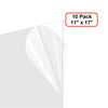 Plexiglass Sheet 11x17 .60, Clear, 1/16th (Set of 10 Sheets)