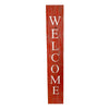 BarnwoodUSA Rustic Welcome Porch Sign | 5ft | Rustic Red