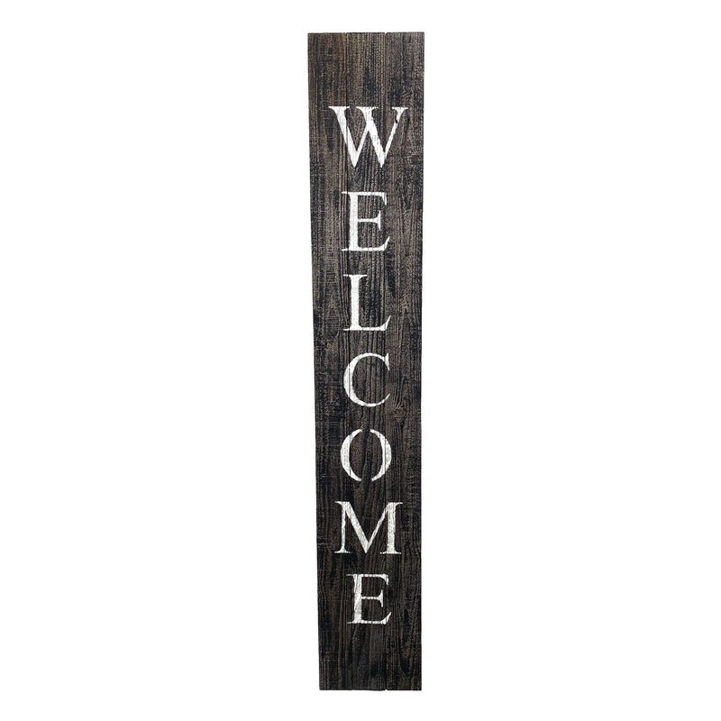 BarnwoodUSA Farmhouse Rustic 5ft vertical welcome Sign for front door ...