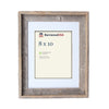 Rustic Signature Picture Frame with Gray Mat
