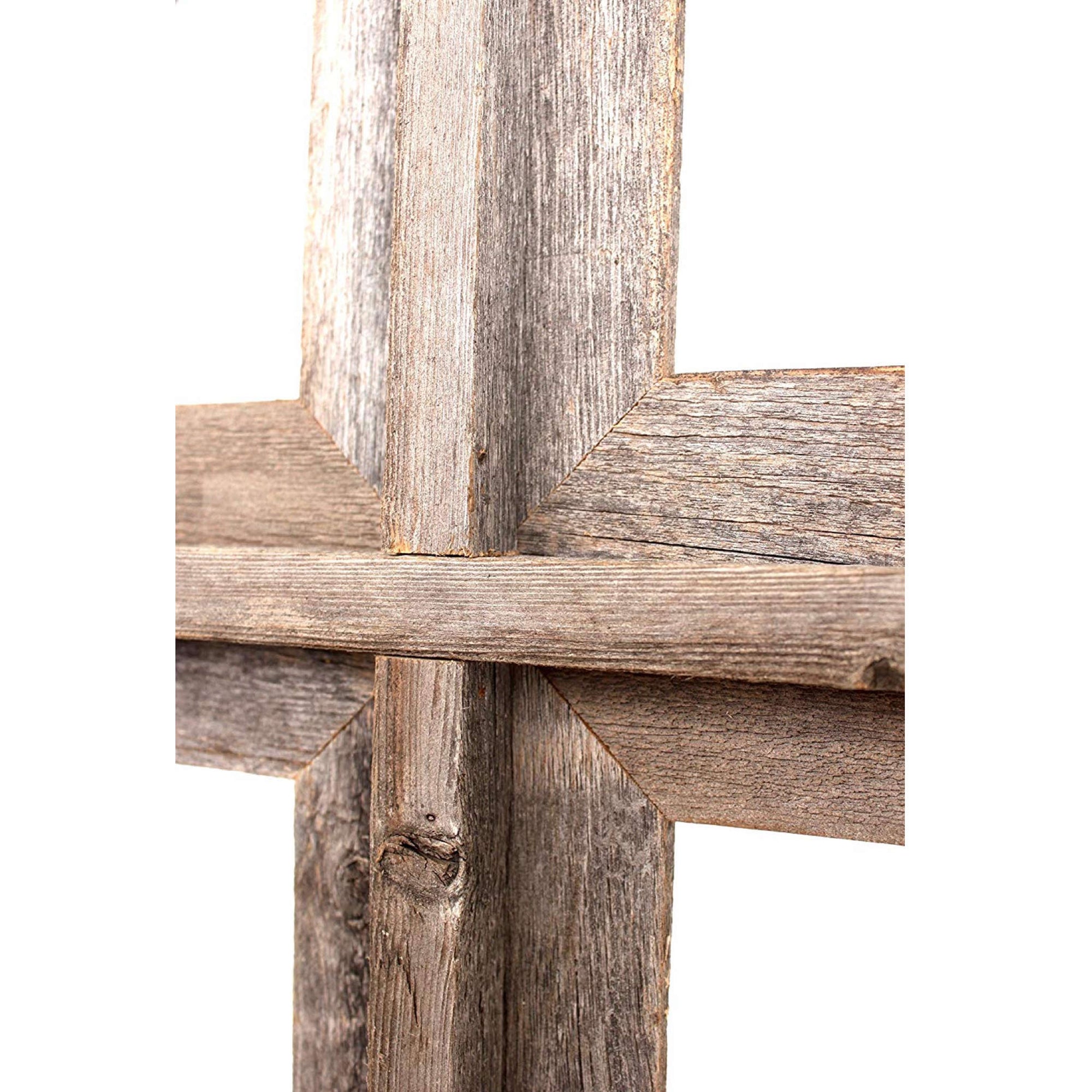 BarnwoodUSA | Signature Collage Frame - 100% Up-Cycled Genuine Reclaimed Wood (3-8x10, Weathered Gray)