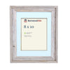 Rustic Signature Picture Frame with Fountain Blue Mat