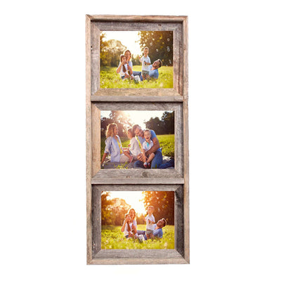 Rustic Farmhouse Signature Collage Frame | 3 Opening