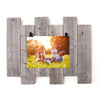 Rustic Farmhouse Staggered Photo Board with Rustic Bronze Clip | 8x10