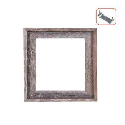 Rustic Farmhouse Open Signature Picture Frame| Weathered Gray
