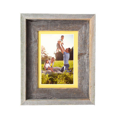 Rustic Signature Picture Frame with Buttercup Mat