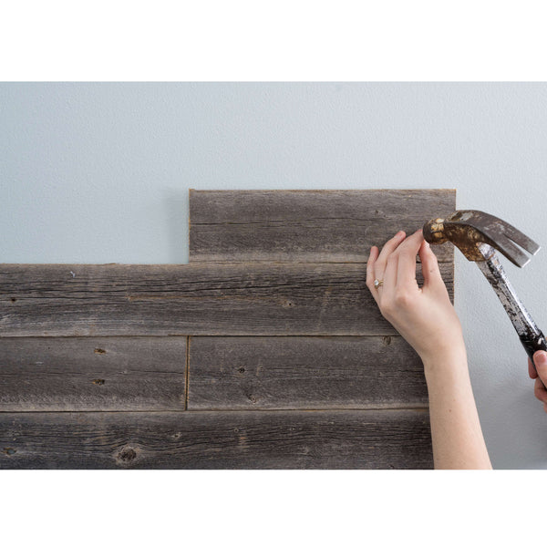 Reclaimed Weathered Red Barnwood Wall Planks – PlankWood