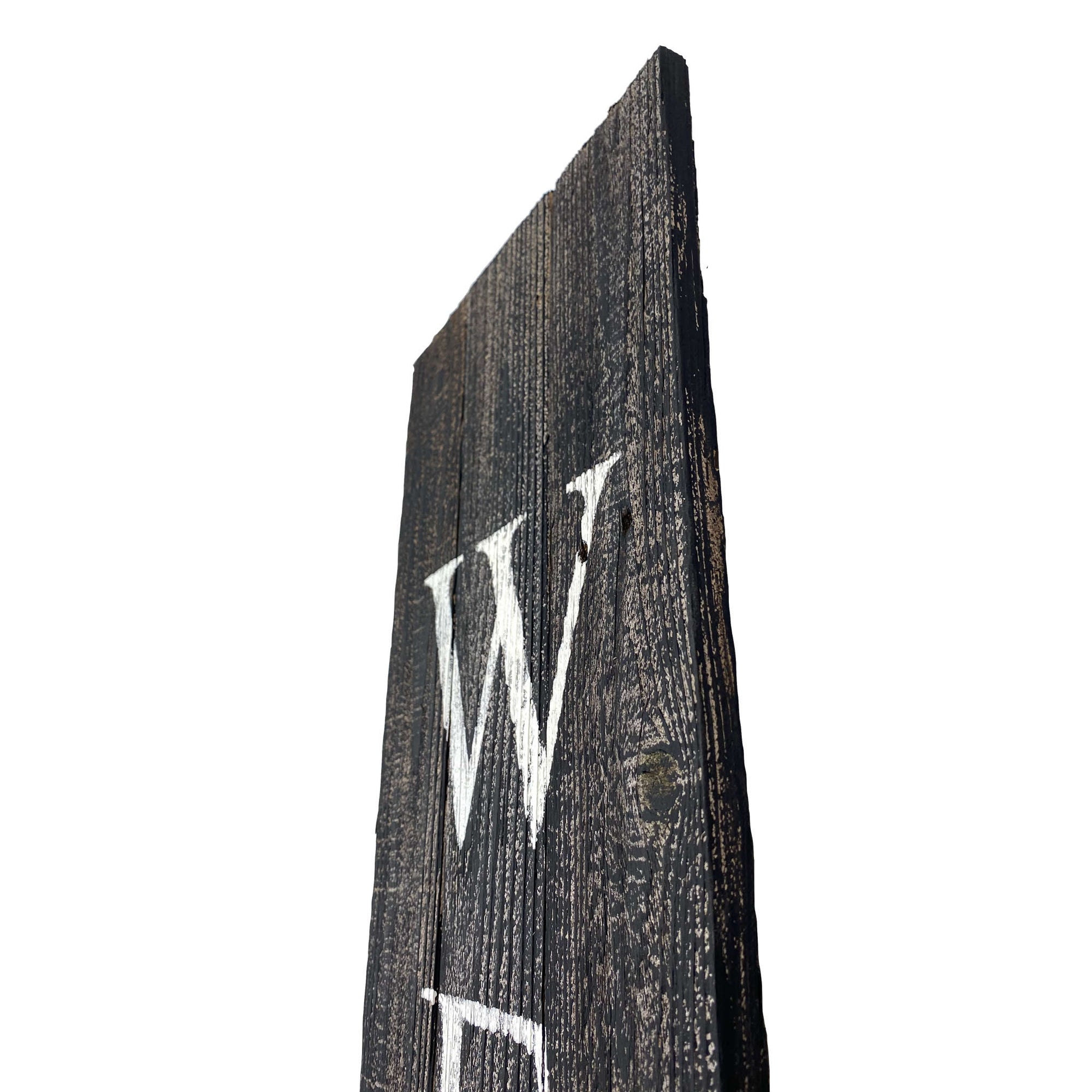 BarnwoodUSA Rustic Welcome Porch Sign | 5ft | Smoky Black