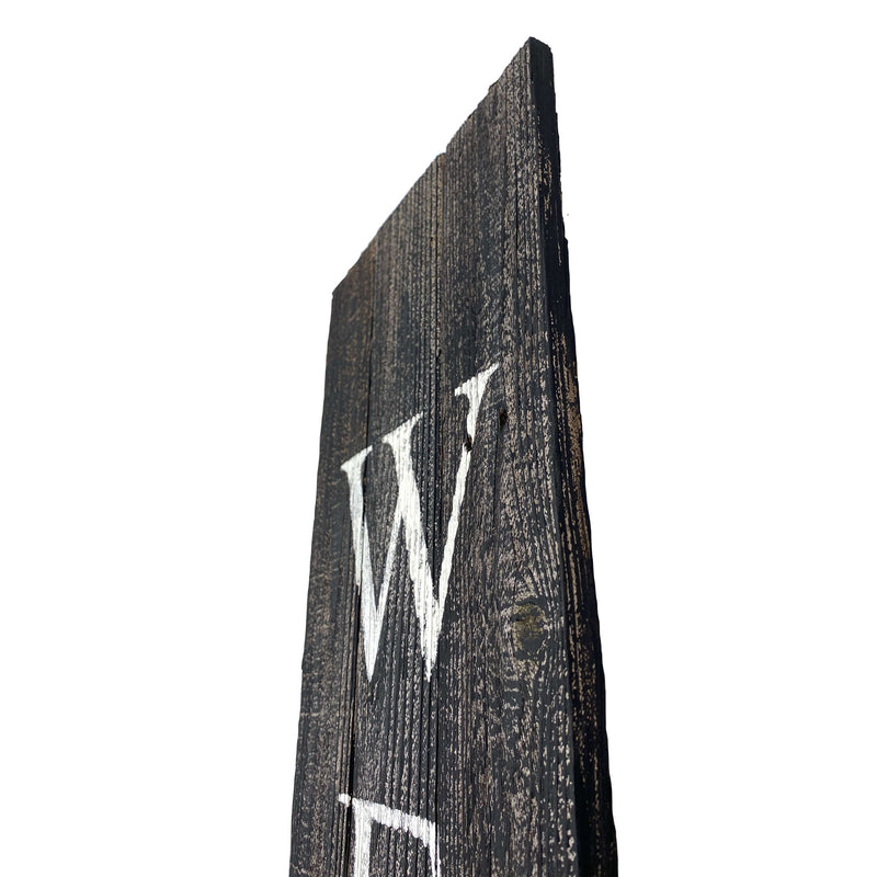 BarnwoodUSA Farmhouse Rustic 5ft vertical welcome Sign for front door ...