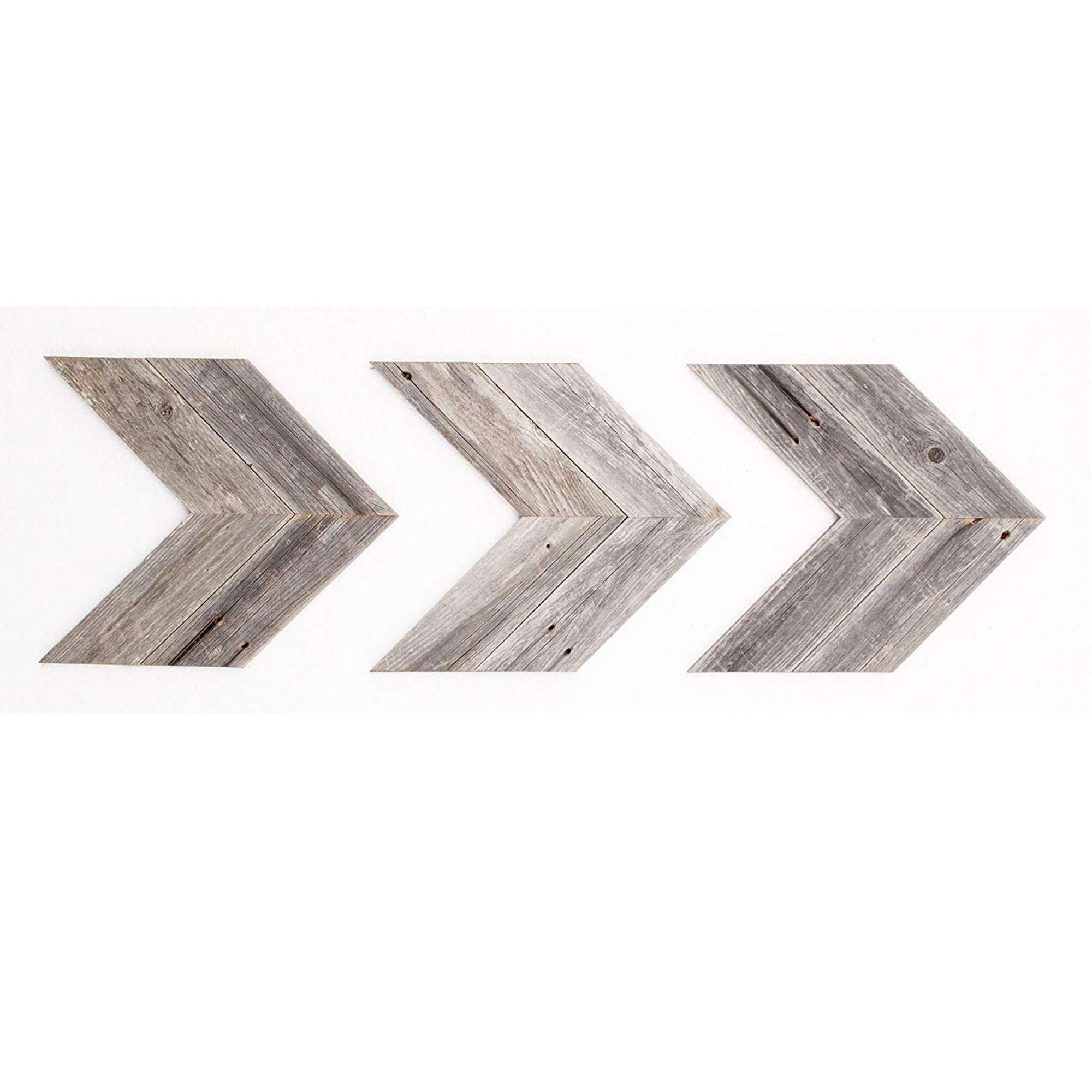 Rustic Farmhouse Chevron Arrow (Set of 3)