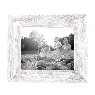 Rustic Farmhouse 3-Inch Picture Frame | White Wash