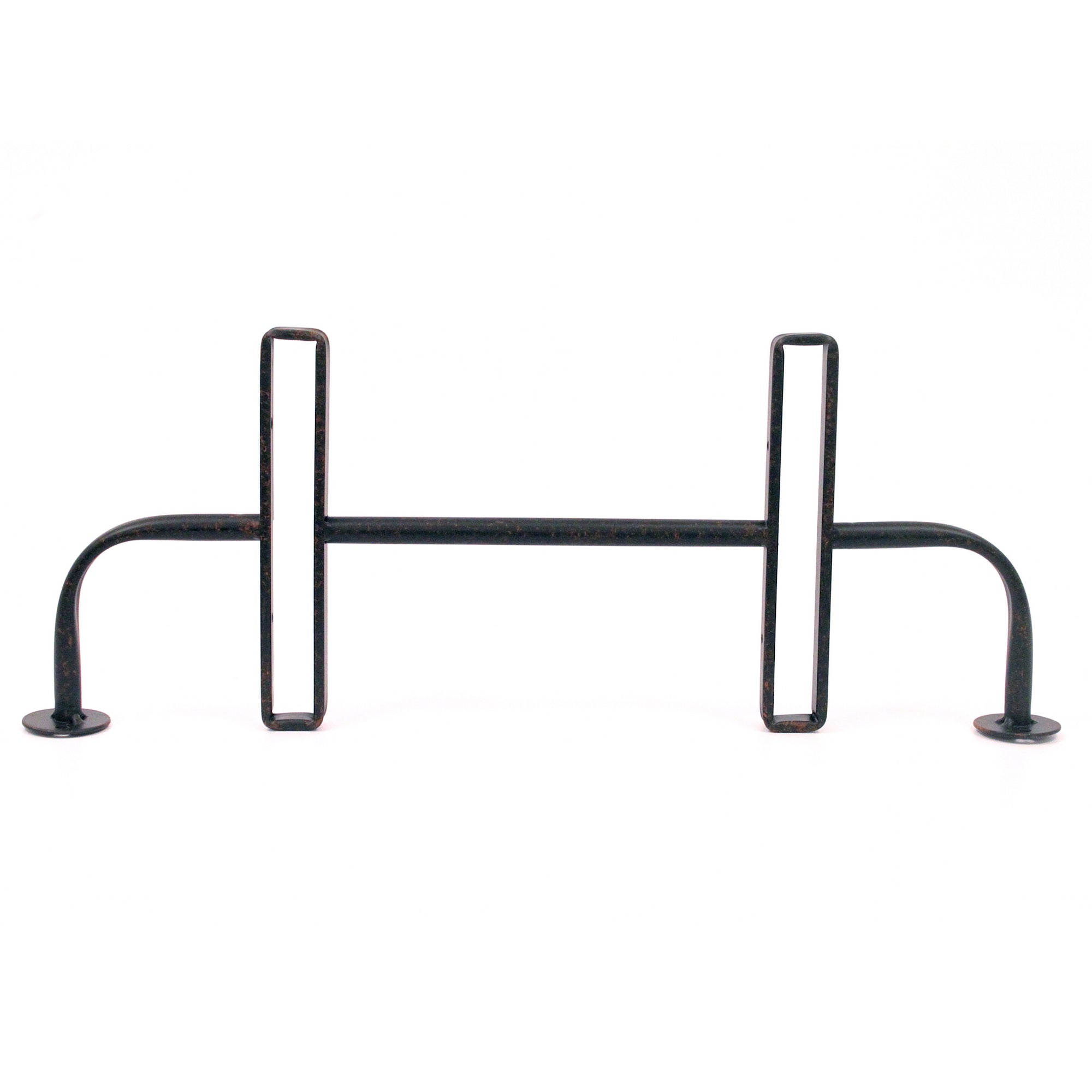 Industrial Cast Iron Double Shelf Bracket (Set of 2)
