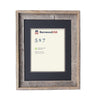 Rustic Signature Picture Frame with Black Mat