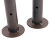 Industrial Cast Iron Pipe Shelf Bracket (Set of 2)