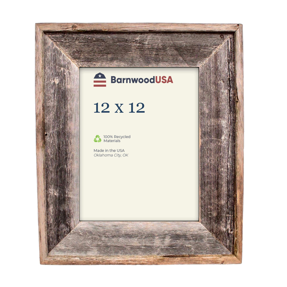 Rustic Farmhouse Artisan Picture Frame | Molding 3.25 inch| Weathered ...