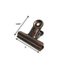 BarnwoodUSA Rustic Bronze Metal Hinge Clip (Single) | Bulldog Clips |  3-inch