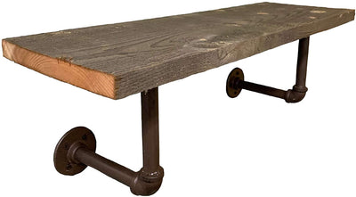 BarnwoodUSA Rustic Wood Plank Shelf