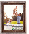 BarnwoodUSA farmhouse rustic style wooden picture frame