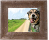 BarnwoodUSA Rustic Farmhouse Style Picture Frame with 3 Inch Wide Frame, 100% Reclaimed Wood