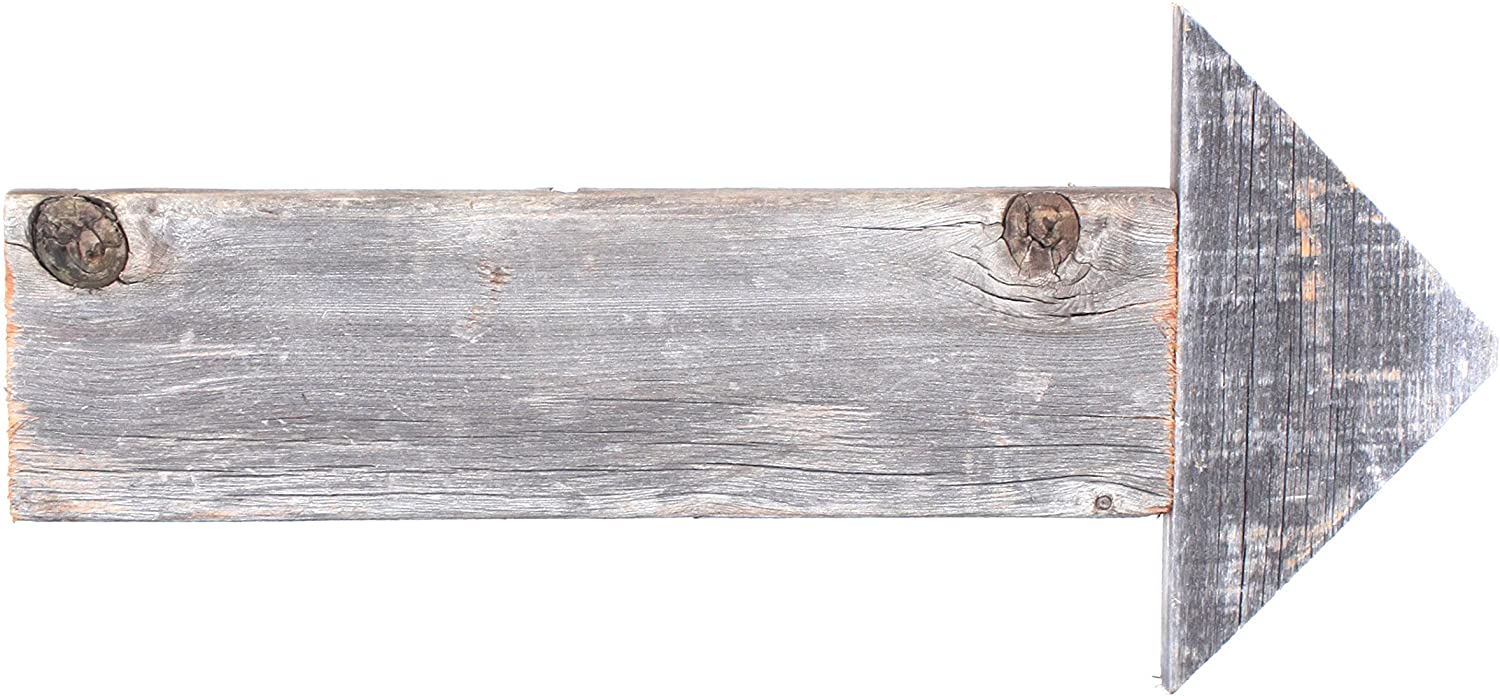 Rustic Arrow Sign Post Wooden Arrow Sign Post