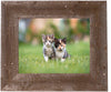 BarnwoodUSA Rustic Farmhouse Style Picture Frame with 3 Inch Wide Frame, 100% Reclaimed Wood