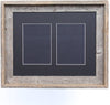 Black 5x7 Inch Signature Picture Frame for 2 Photos