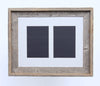 Gray 5x7 Inch Signature Picture Frame for 2 Photos