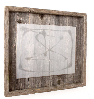 Rustic Farmhouse Plank Picture Frame