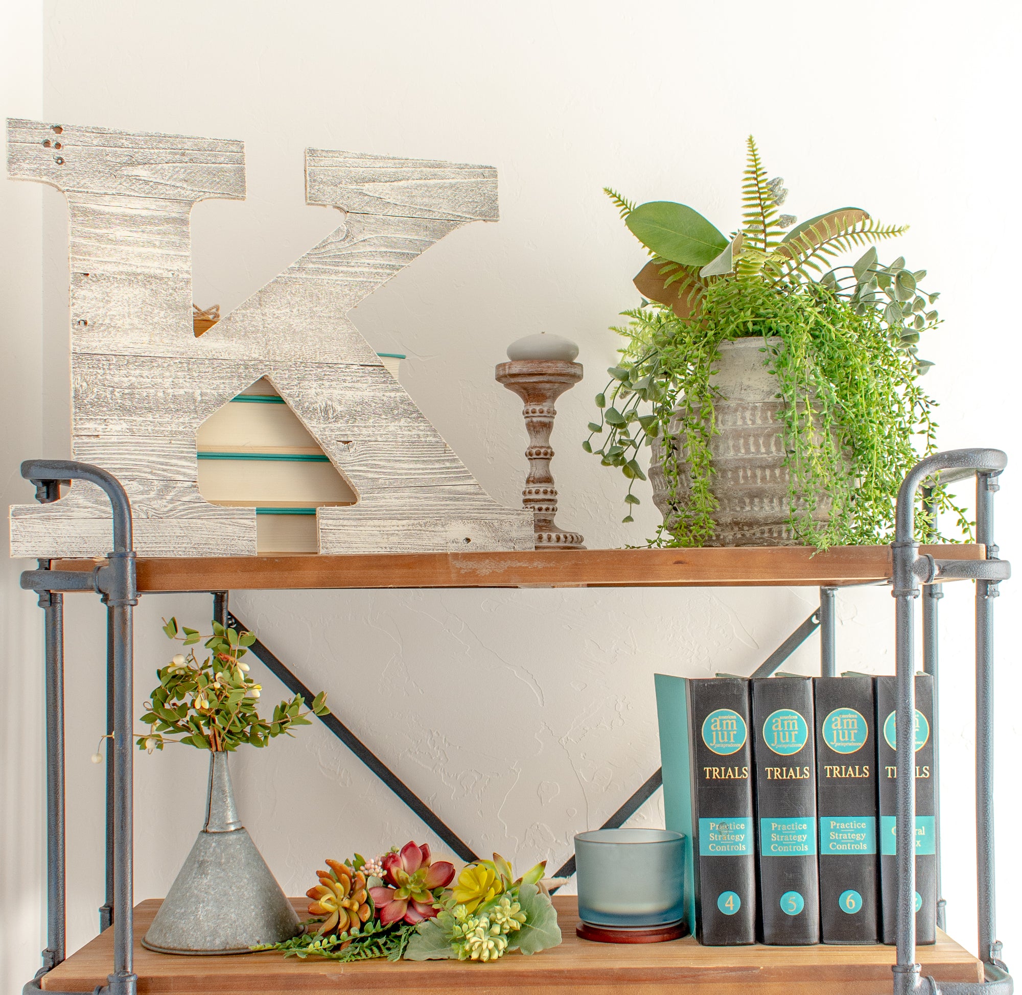 Distressed Barn Wood Letter | Alphabet Wall Decor | Wall Letters