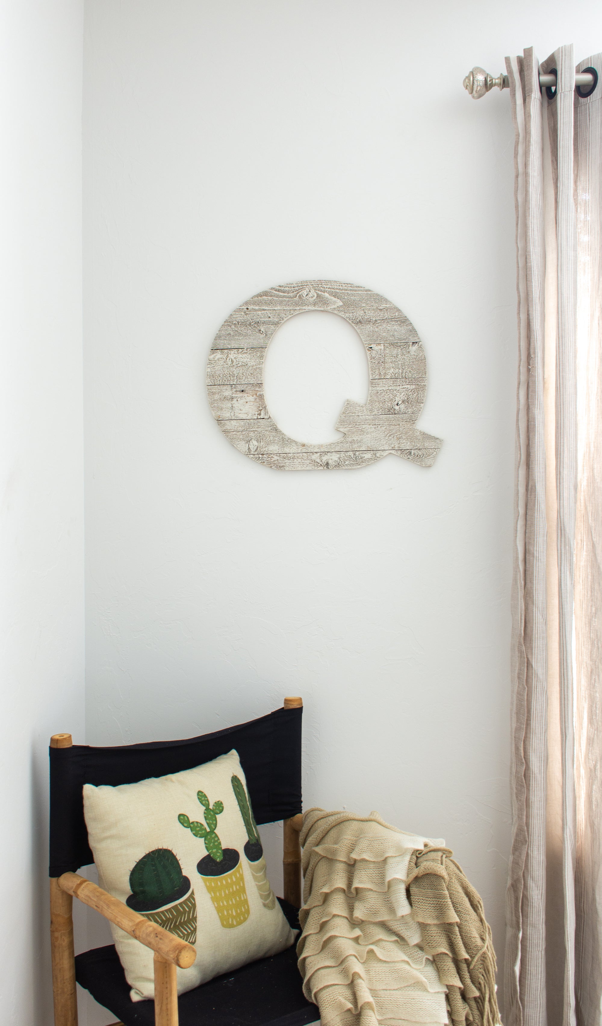 Distressed Barn Wood Letter | Alphabet Wall Decor | Wall Letters