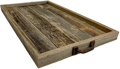 BarnwoodUSA Rustic Decorative Tray, Farmhouse Decor, Reclaimed