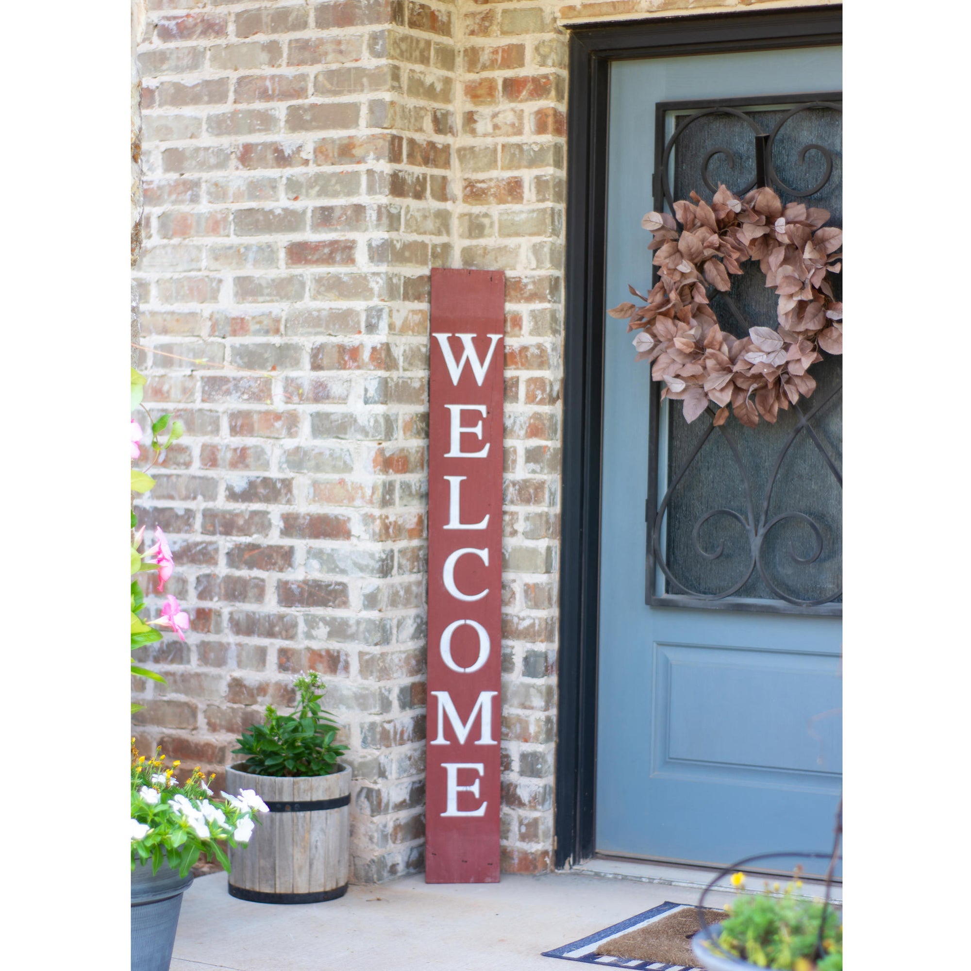 Barndoor Welcome Sign, Farmhouse Welcome Sign, Rustic on sale Welcome Sign