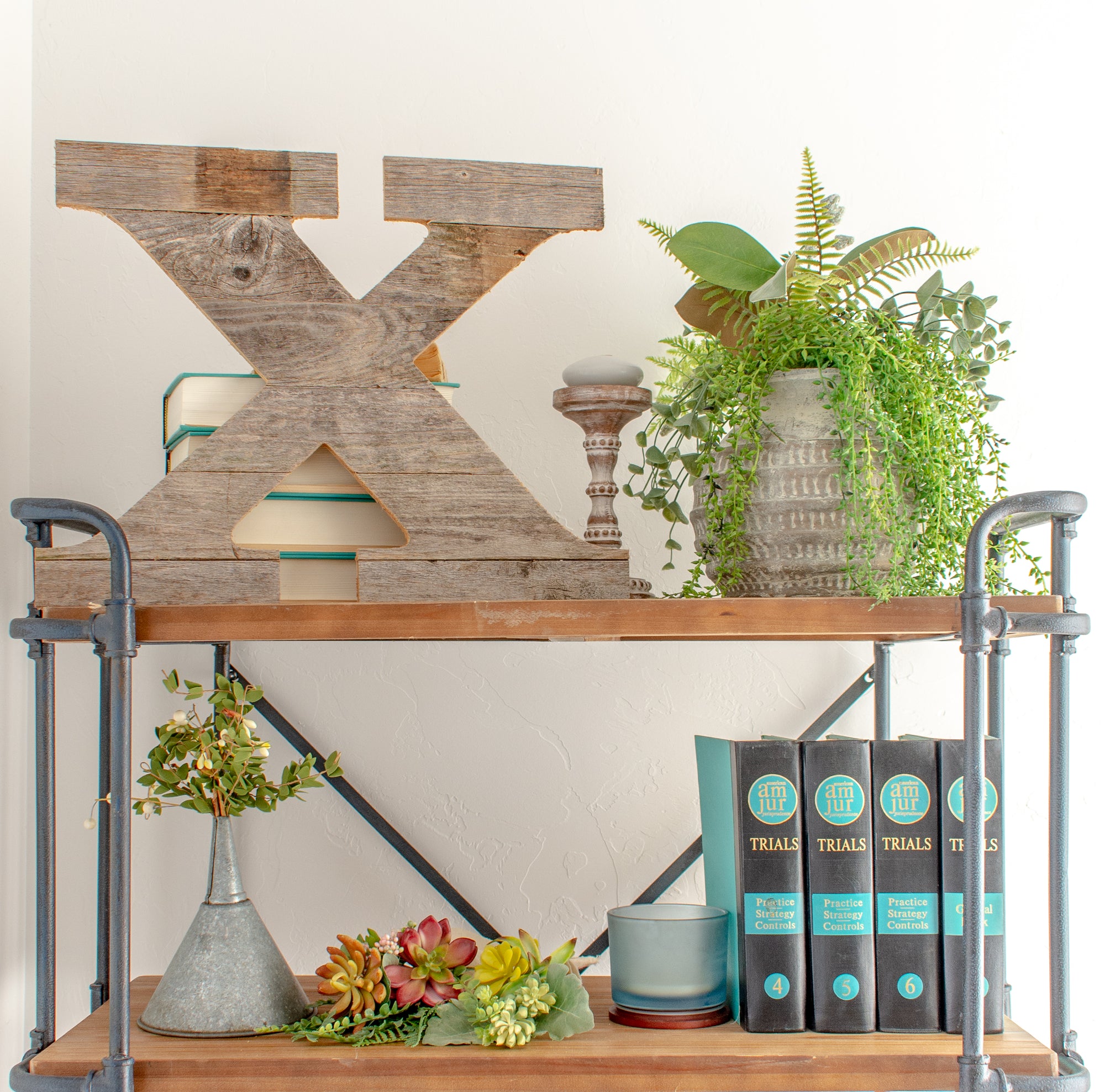 Distressed Barn Wood Letter | Alphabet Wall Decor | Wall Letters