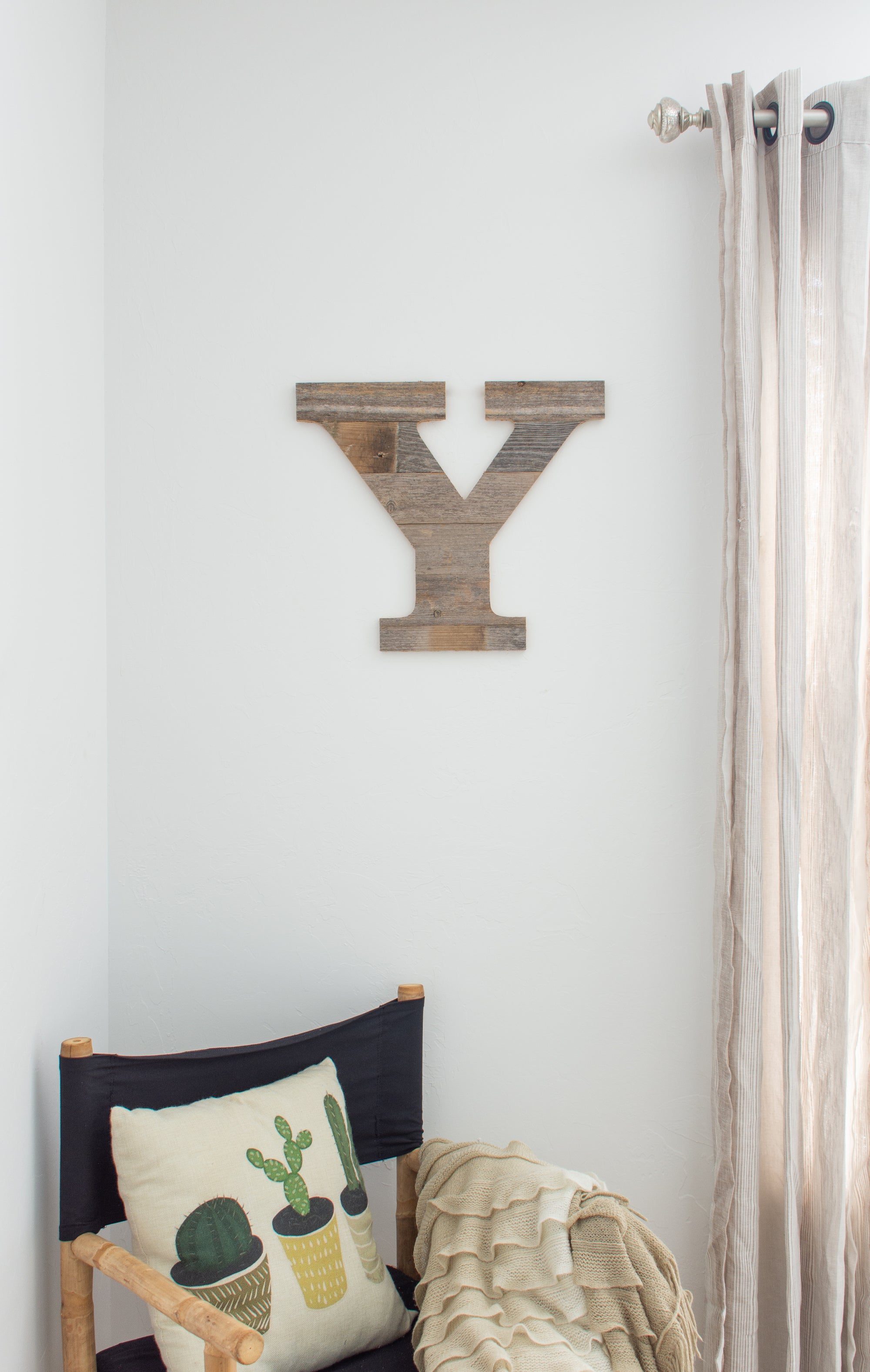 Alphabet Wooden Wall Hanging