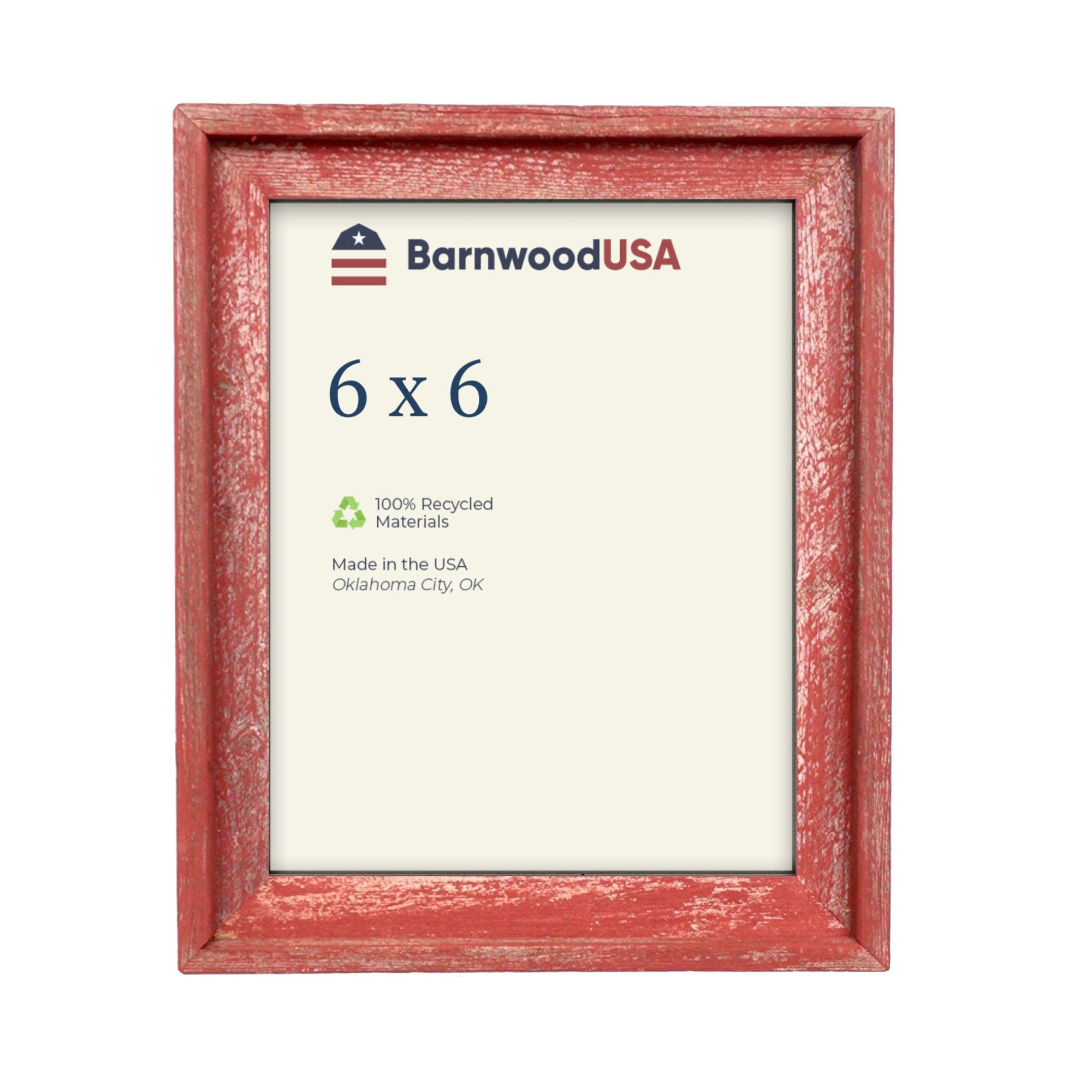 Rustic Farmhouse Signature Picture Frame | Rustic Red