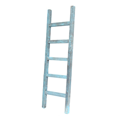 Rustic Farmhouse Blanket Ladder