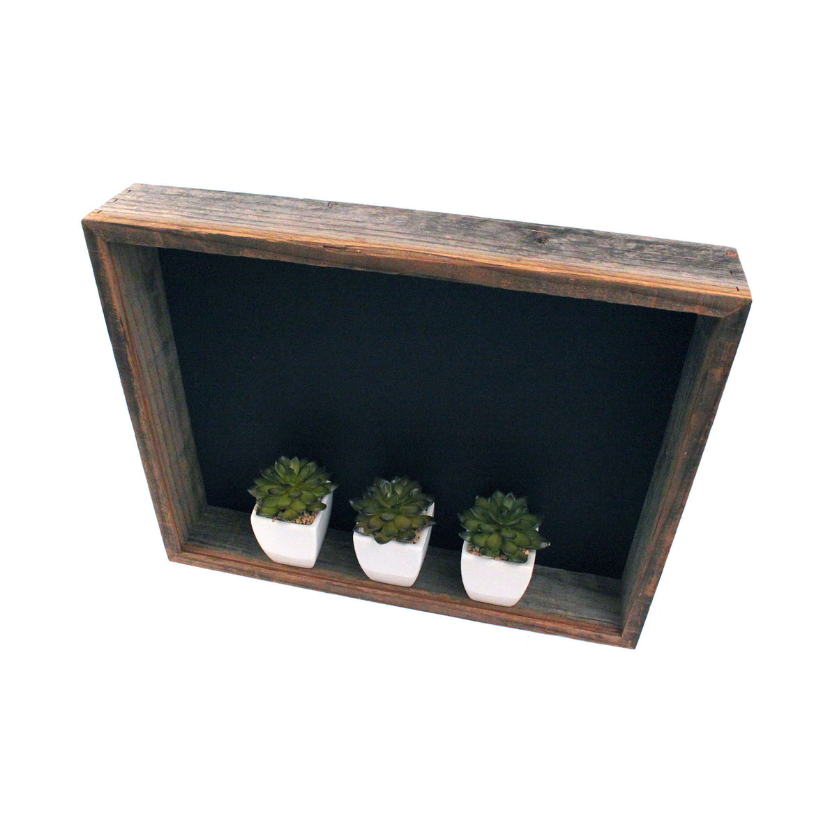 Rustic Farmhouse Shadow Box Picture Frame - Barnwood USA